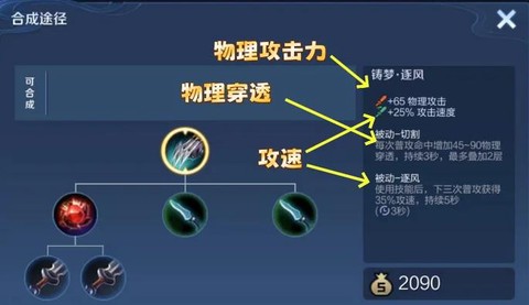 王者荣耀装备如何合成