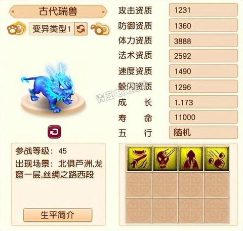 梦幻手游瑞兽怎么加点