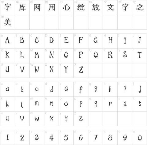 第五人格字体怎么写