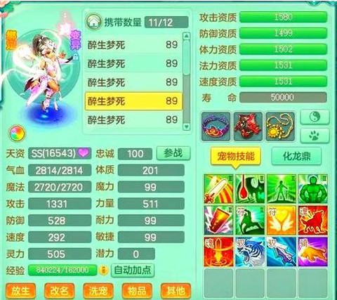 神武天兵打什么技能