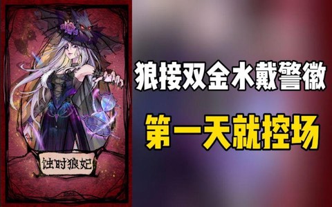 狼人杀双金水什么意思