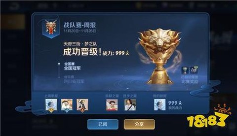 怎么看王者荣耀周报