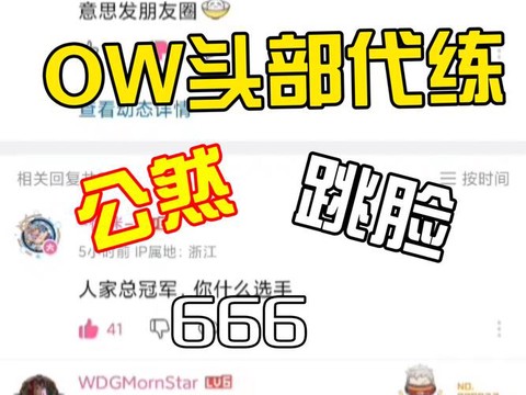 守望先锋为什么要代练