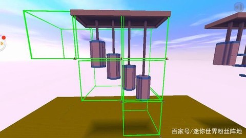 迷你世界怎么造吊灯