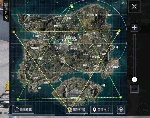绝地求生怎么分清方向